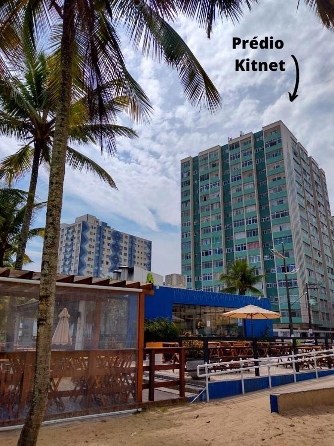 Kitnet pé na areia- Guilhermina Praia Grande  Exterior foto