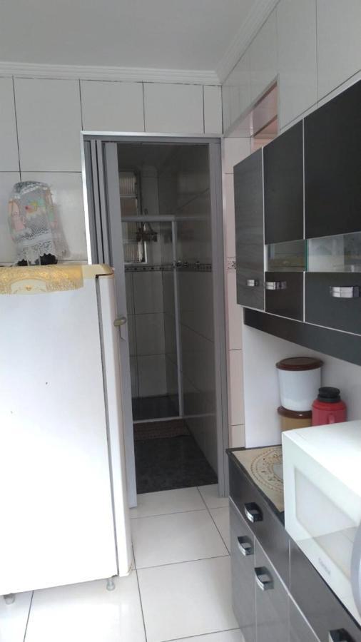Kitnet pé na areia- Guilhermina Praia Grande  Exterior foto